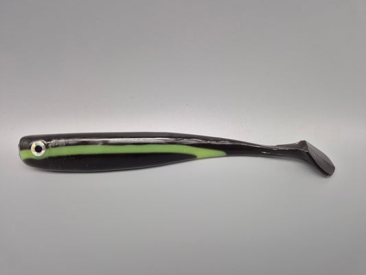 Top-Baits by MK | Nilu-Shad 12cm | Black Disco
