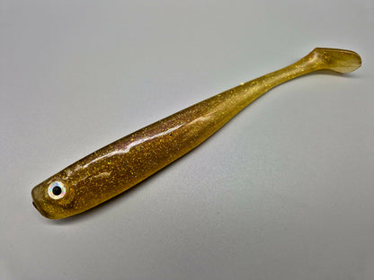Top-Baits by MK | Nilu-Shad 12cm | Motoroil Glitter