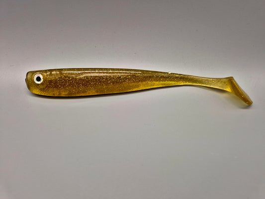 Top-Baits by MK | Nilu-Shad 10cm | Motoroil Glitter