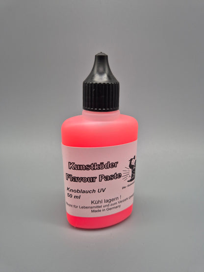 Kunstköder Flavour Paste UV Pink| Knoblauch