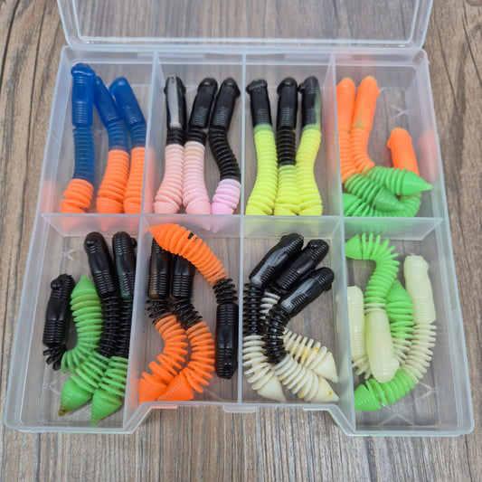 Top-Baits by MK | Trout Worm | Marshmallow | Mix-Pack