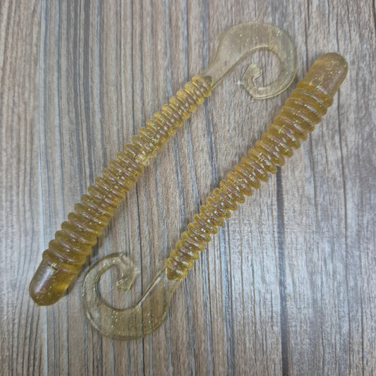 Top-Baits by MK | Mr. Twister 11cm | Motoroil Glitter