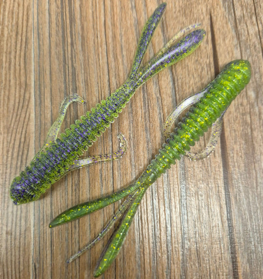Top-Baits by MK | Dancing Hog 10cm | Purple Chart Glitter