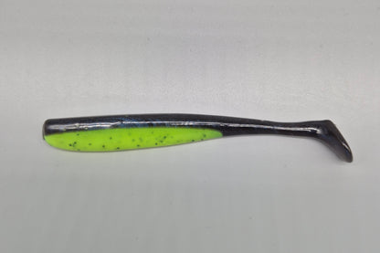 Top-Baits by MK | Nilu-Shad 12cm | Black Chart Shine