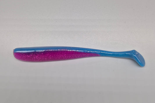 Top-Baits by MK | Nilu-Shad 12cm | Blue Purple Glitter