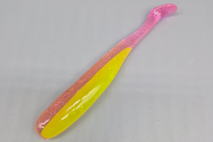 Top-Baits by MK | Nilu-Shad 12cm | Pink Chart Glitter