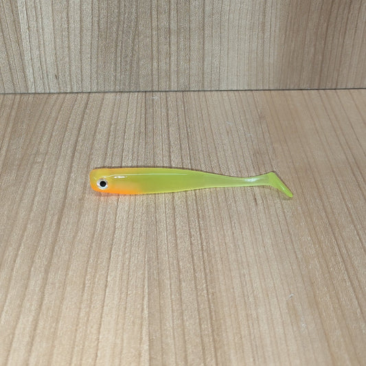Top-Baits by MK | Nilu-Shad 10cm | Chartreuse-Orange