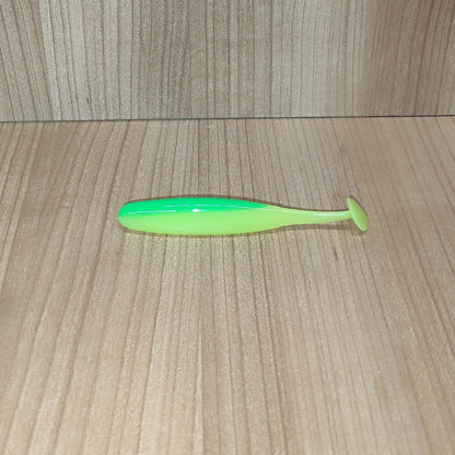 Top-Baits by MK | Easy-Shad 10cm | Grün-Gelb