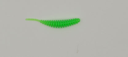 Top-Baits by MK | Rib Worm | 6cm | 8 Stück - Käse
