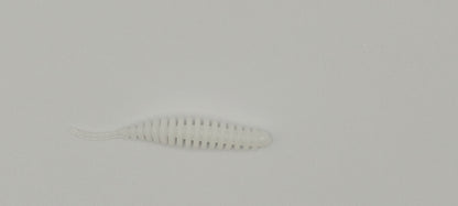 Top-Baits by MK | Rib Worm | 6cm | 8 Stück - Marshmallow