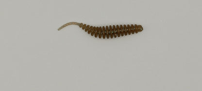 Top-Baits by MK | Rib Worm | 6cm | 8 Stück - Marshmallow
