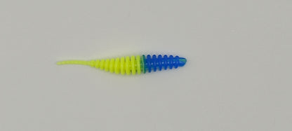 Top-Baits by MK | Rib Worm | 6cm | 8 Stück - Käse