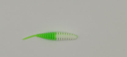 Top-Baits by MK | Rib Worm | 6cm | 8 Stück - Marshmallow