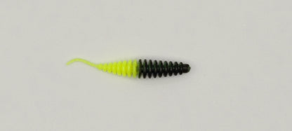 Top-Baits by MK | Rib Worm | 6cm | 8 Stück - Käse