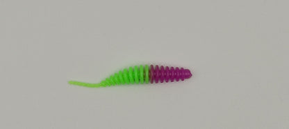 Top-Baits by MK | Rib Worm | 6cm | 8 Stück - Käse