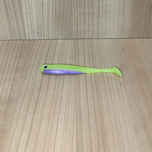Top-Baits by MK | Nilu-Shad 10cm | Lila-Gelb