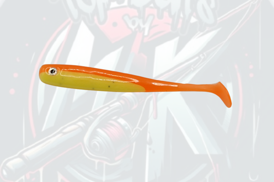 Top-Baits by MK | Nilu-Shad 12cm | Orange Gelb