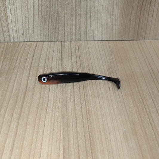 Top-Baits by MK | Nilu-Shad 10cm | Schwarz-Rot
