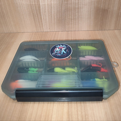 Top-Baits by MK | Rib Worm | 6cm | Testbox