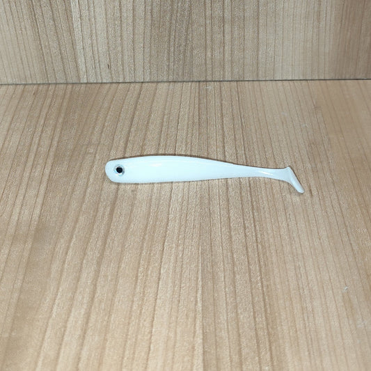 Top-Baits by MK | Nilu-Shad 10cm | Weiß